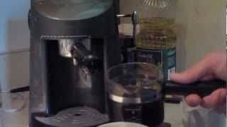 Espresso Tutorial Steam powered brew Coffeemate ECM 250 [upl. by Doak]