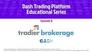 Episode 8 Tradier Dash Paper Trading [upl. by Kiri]