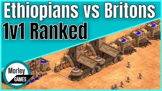 Morley Tests The NEW Ethiopian Archer Rush  AOE2 1v1 Ranked Multiplayer [upl. by Sykleb]