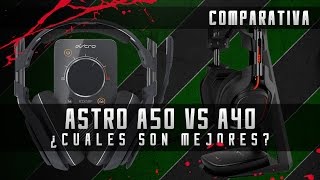 Comparativa Astro A40 vs A50  ¿Cual es mejor ¿Cual debo comprar [upl. by Laurinda219]