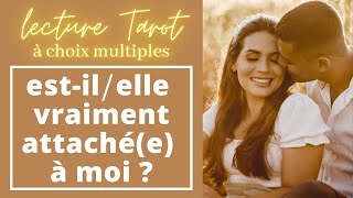 ESTILELLE VRAIMENT ATTACHÉE À MOI  Tirage Tarot choix multiples  Intemporel [upl. by Yhtommit705]