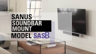 Sanus Soundbar Mount SASB1 [upl. by Py]