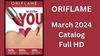 Oriflame March 2024 Catalogue in Full HD By HealthAndBeautyStation [upl. by Alled27]