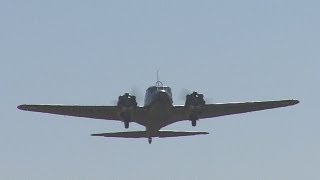 WW2 Avro Anson Mk1 startup taxi and takeoff [upl. by Ethelind]