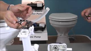 Replacing Top Valve Gasket in Jabsco Manual Marine Toilet [upl. by Aehsan949]