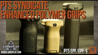 PTS Airsoft Enhanced Polymer Foregrips  Airsplat on Demand [upl. by Nnayr]