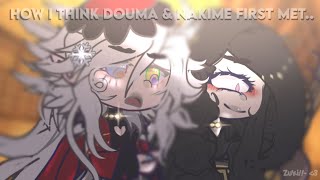 ☆ KNY How I think Douma and Nakime first met  GCGN Zuki 🎀 [upl. by Siuqram]