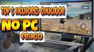 5 melhores emuladores para PC fraco para jogar free fire [upl. by Massiw363]