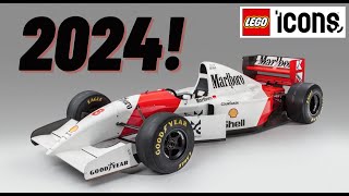 Lego Icons Ayrton Senna  2024 [upl. by Darooge]