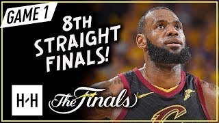 LeBron James Full Game 1 Highlights vs Warriors 2018 NBA Finals  51 Pts 8 Ast 8 Reb [upl. by Niffirg639]