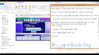 How To Convert PS2 ISO Games for USB or Hard Disk [upl. by Aleira]