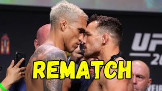 Charles Oliveira vs Michael Chandler 2  UFC 309 [upl. by Brosy]