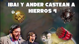 IBAI Y ANDER CASTEAN UNA PARTIDA EN HIERRO 4  LIGA DE HIERROS PROFESIONAL [upl. by Eniroc826]