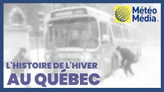 Lhiver dantan VS aujourdhui  Lhistoire de lhiver au Québec [upl. by Hershell796]