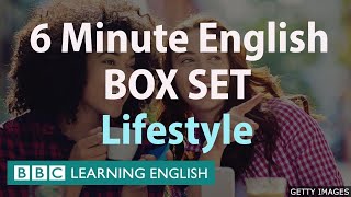 BOX SET 6 Minute English  Lifestyle English megaclass One hour of new vocabulary [upl. by Nysila]