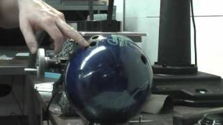 Installing Finger Grips in a Bowling Ball  Innovative Bowling [upl. by Merkle]