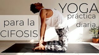 YOGA para la CIFOSIS dorsal terapia [upl. by Maisel]