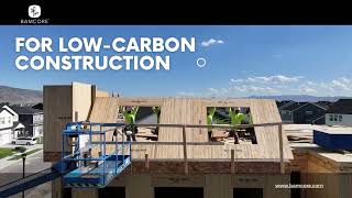 Low Carbon Construction with Biogenic Building Material Technology [upl. by Norrat872]