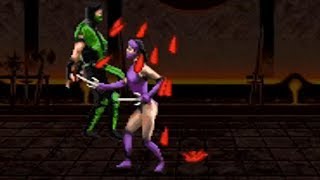 Mortal Kombat II SNES Playthrough  NintendoComplete [upl. by Anekam]