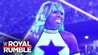 Naomi makes emotional return to WWE Royal Rumble 2024 highlights [upl. by Rempe]