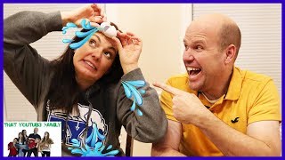 Parents Play Egged On  That YouTub3 Family I Family Channel [upl. by Linnell]