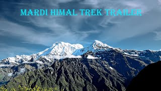 Mardi Himal Trek in August Trailer [upl. by Gerek]