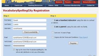 Getting Started TeachersParents  VocabularySpellingCity [upl. by Emeric]