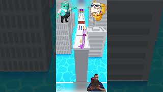 Stack Ladders Master Colors shorts tiktokgames funnyvideos gaming [upl. by Summers]