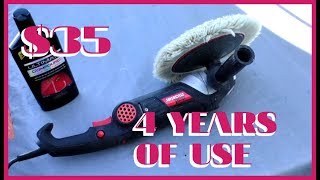 Harbor Freight Variable Speed Polisher Review [upl. by Angil]