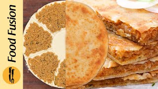 Dhaba Qeema Paratha Ramzan Special Recipe by Food Fusion [upl. by Heyer]