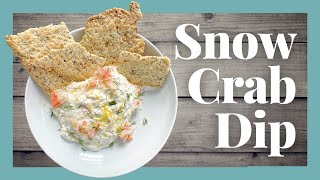 The 5Minute Snow Crab Dip Recipe  The Canteen Cooks [upl. by Kilby]