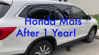 Review of Honda Pilot Mats OEM Worth the Money [upl. by Prudi685]