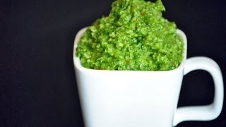 Reel Flavor  Arugula Parsley amp Basil Pesto [upl. by Namajneb]