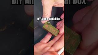 How to do your Own Miniature Metal Ammo Box ww2 scalemodeling shorts 😉 [upl. by Nivlek643]