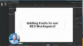 How to add Fonts to RE3  RetinaEngrave v30 Tutorials [upl. by Friedly159]