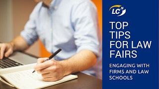 Top tips for law fairs engaging with firms and law schools [upl. by Kam]