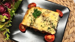 Мусака в соусе бешамель  Вкуснейший ужин  Рецепт Мусаки🇬🇷 [upl. by Sile622]