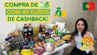 SUPERMERCADO EM PORTUGAL COMO ECONOMIZAMOS 40 EUROS EM COMPRAS [upl. by Mcgray]