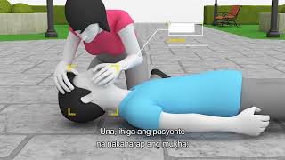 SAFE STEPS First Aid  CPR Filipino [upl. by Gerladina828]