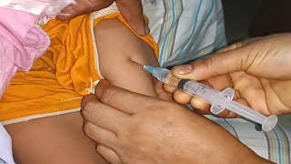 IM Intramuscular Arm injection Dexamethasone amp Amikacin injection Video 24 Ep 51 Injection Tips [upl. by Stodder826]