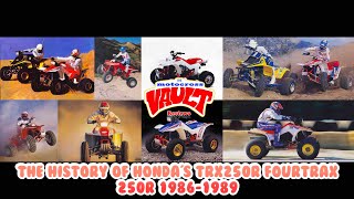 The History of Hondas TRX250R FourTrax 19861989 [upl. by Annirak165]