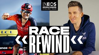 Race Rewind Michal Kwiatkowski  Tour de France 2023  Stage 13 [upl. by Maunsell]