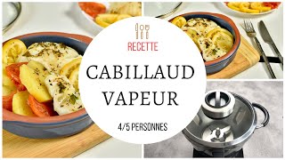 Cabillaud à la provençale vapeur  Recette au Cook Expert Magimix [upl. by Fabian]