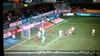 AaFK  VIF 21 Peter Orry Larsen overhead kick winning goal [upl. by Aikaj285]