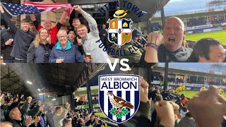 LUTON VS WBA VLOG 20 DOWN BUT BAGGIES BOING BACK TO BEAT THE HATTERS [upl. by Ortrud292]