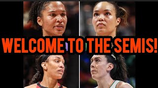 WNBA 2025 SemiFinals Preview and Prediction [upl. by Yoong535]