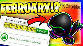 ALL NEW PROMO CODES in Roblox  14 Free Items [upl. by Anuahc]