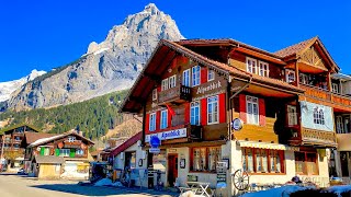 Kandersteg a beautiful village nestled in the Swiss Alps 🇨🇭 Switzerland 4K [upl. by Ivetts]