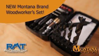 BEST DRILL BIT TOOL SET Montana Brands NEW Deluxe Woodworker Set MAKE WOODWORKING EASY amp PRECISE [upl. by Najram791]