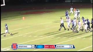 Woodbridge 3 Antwain Holden 7yd TD catch [upl. by Auhsohey]